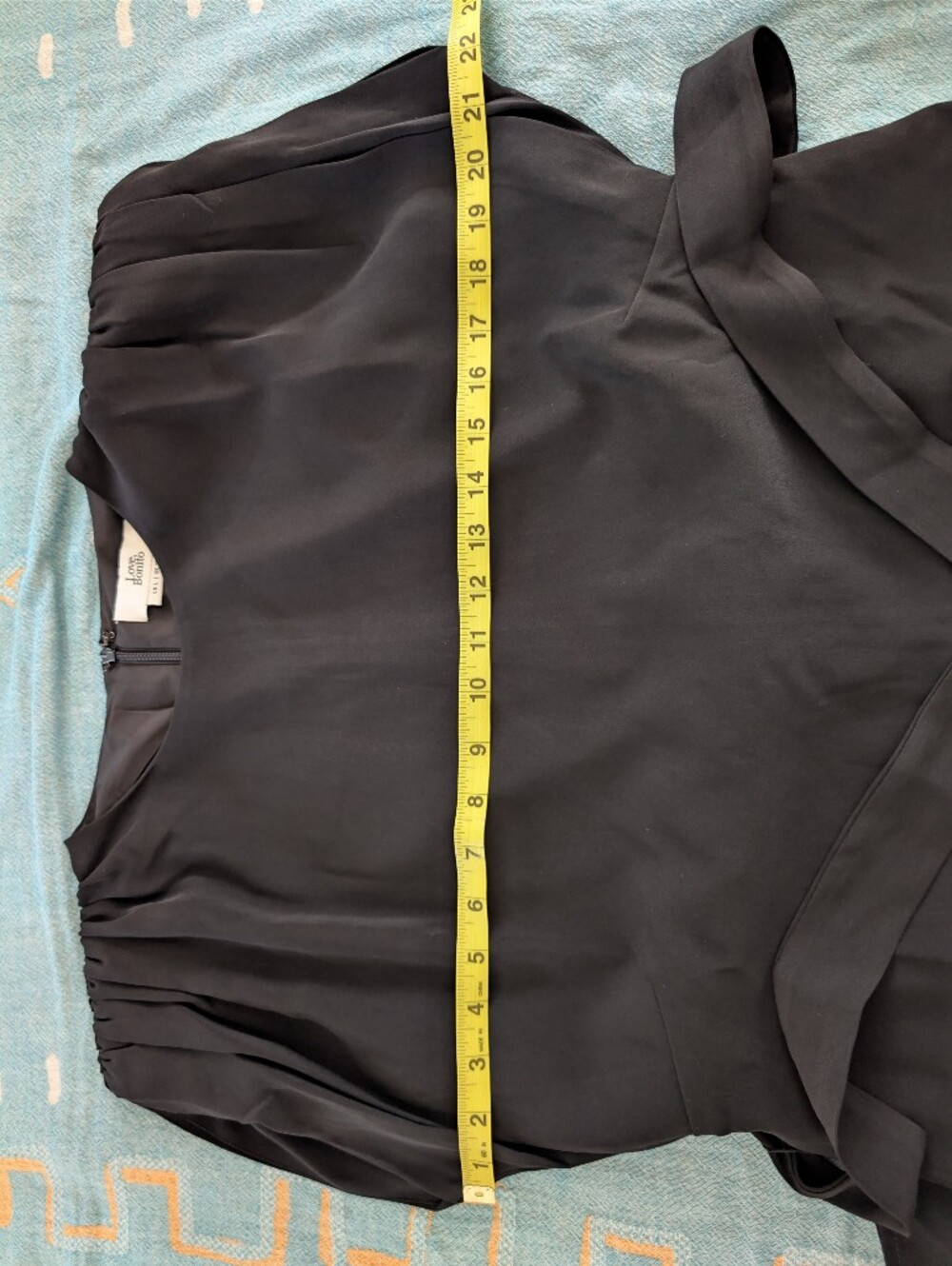 Midi Love Bonito Black Dress Size 8 - Picture 10 of 12